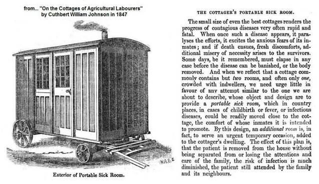 Johnson, Cuthbert William -  portable sick room