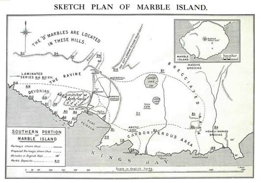 5 Plan of Marble Island